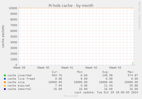 Pi-hole cache